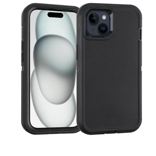 iPhone 15 “Defender” style case with holster