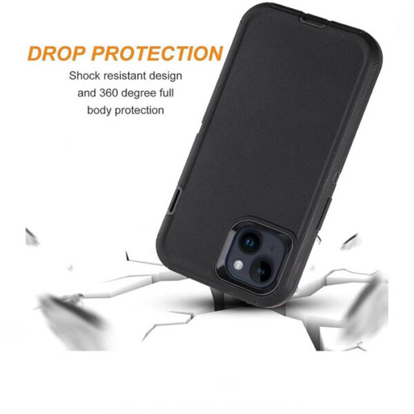 iPhone 15 “Defender” style case with holster - Image 3