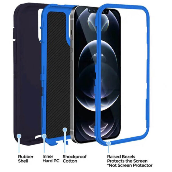 iPhone 15 “Defender” style case with holster - Image 2