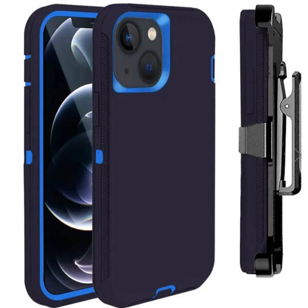 iPhone 15 “Defender” style case with holster